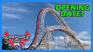 OPENING DATE? ArieForce One Construction Update #19 - Fun Spot Atlanta RMC Hybrid Coaster
