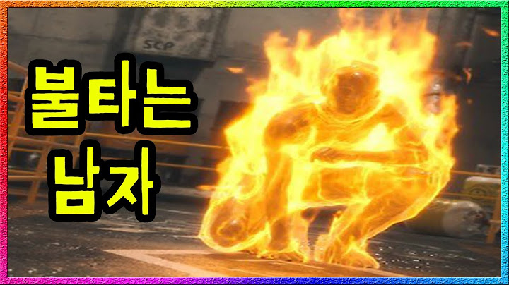 'SCP-457' 모든 것을 불태우는 지성을 가진 불꽃!