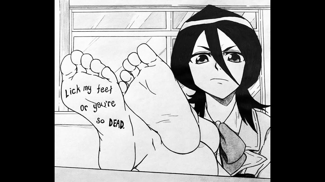 rukia feet hangout ending 100% complete all trophies - YouTube
