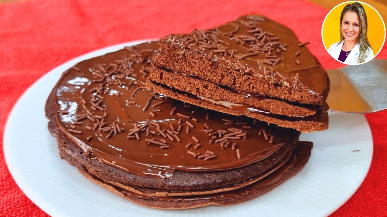 Só 5 MIN, ZERO AÇUCAR e SEM FARINHA - Nem Parece Saudável! Fácil e Delicioso