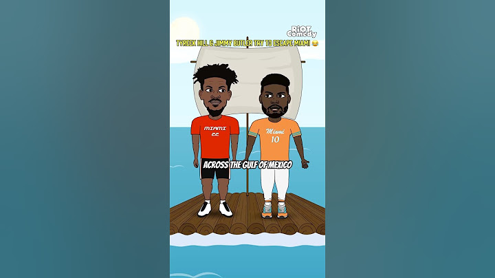Tyreek Hill & Jimmy Butler Cross The Gulf Of Mexico To Escape Miami 😂 #nfl #nba