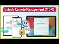 How To Remove MDM Lock From All iPhones And iPads | HFZ Tool