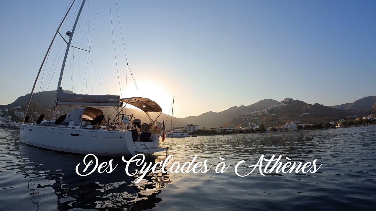 ⁣Grèce en voilier : Des Cyclades à Athènes