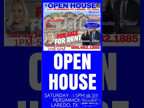 3111 Persimmon Ct, Laredo, TX home video tour