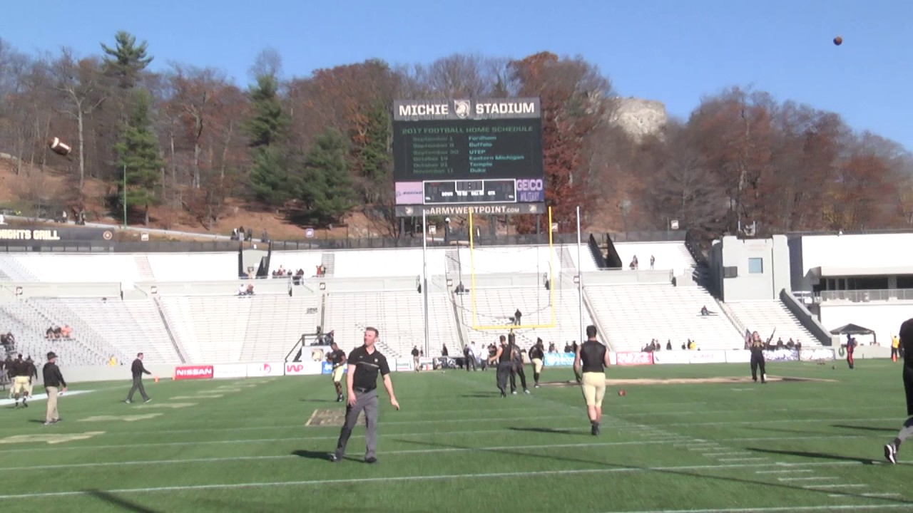 Army Football First on the Field vs. State YouTube