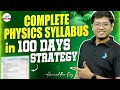 Complete Physics Syllabus in 100 days Strategy || #JEEMain2026 || #InfinityLearnJEE