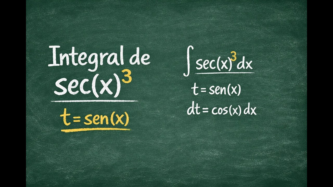 Integral de la secante al cubo paso a paso  | ¿Cómo saber qué camino seguir?