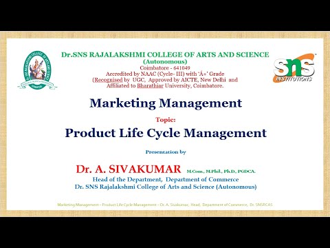 Product Lifecycle Management || Marketing Management || English