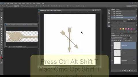 Use a Shortcut to Copy and Twist Layers in Photoshop