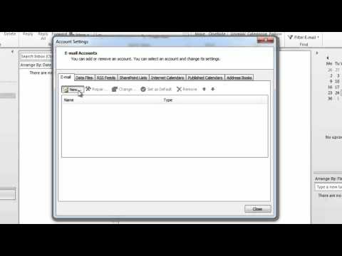 Support Help  How to set up your email in Outlook 2010 720p