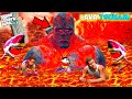 Franklin surviving lava tsunami  gta 5 avengers