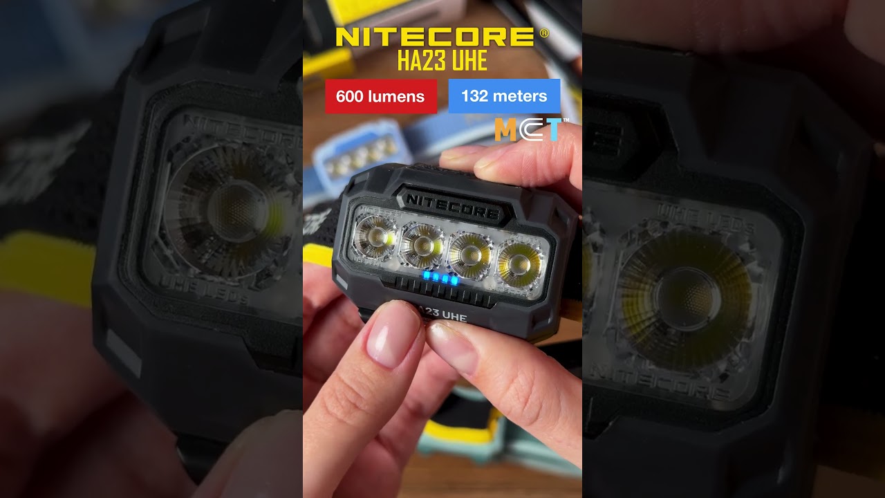Nitecore HA23 UHE MCT - Налобний ліхтар