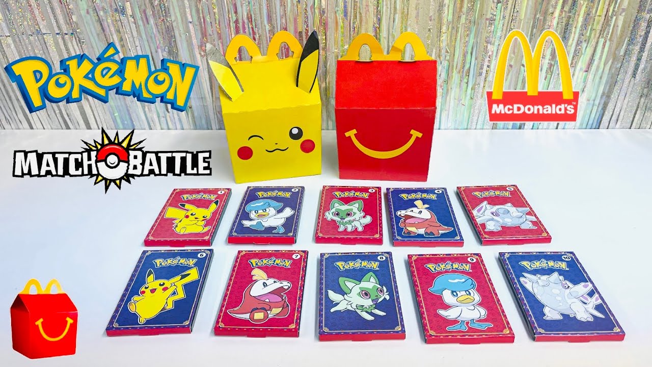 Mcdonald's reveals Pokemon trading cards as new Happy Meal toys - Xfire