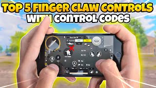 How To Get Best  5 Finger Claw Control Settings in 2024 | BGMI & PUBG MOBILE