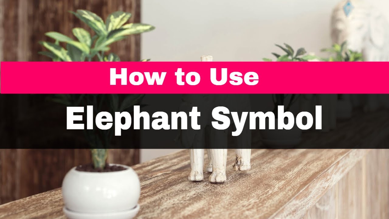 How to Use Elephant Symbol in Feng Shui YouTube