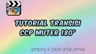 TRANSISI MUTER 180° DI CUTE CUT PRO