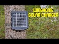 WingHome Solar Charger Kit: Perfect for 6V or 12V Trail Cameras!!