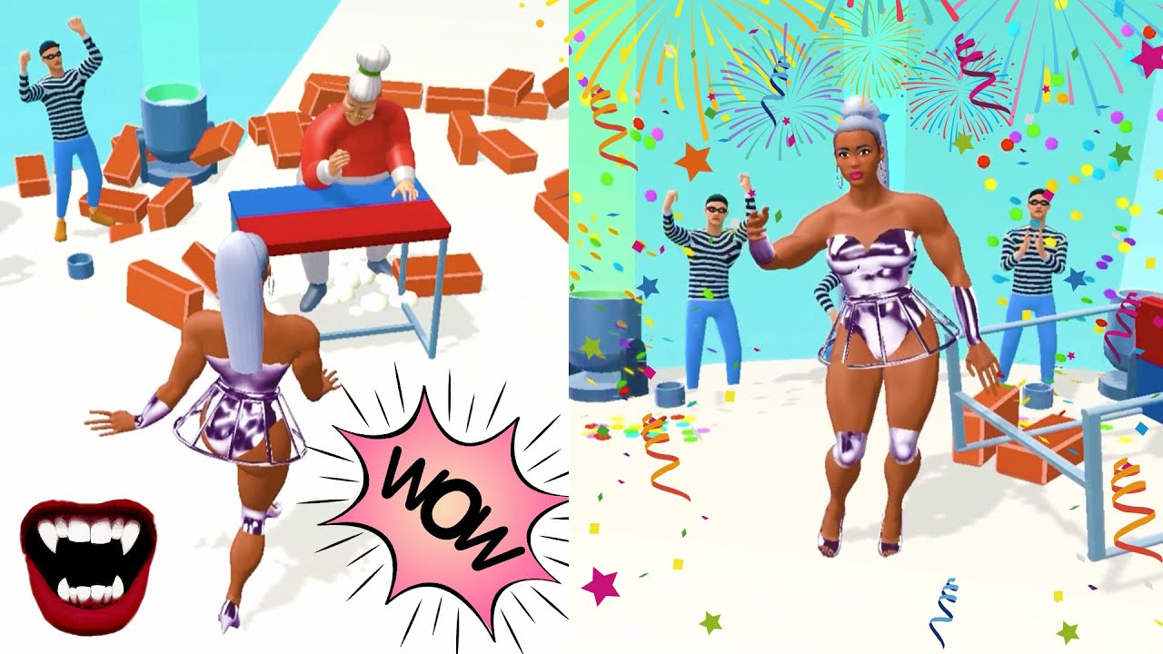 Muscle Race 3D💪🤼 | New Game Update | All Levels | Android, ios | New Game