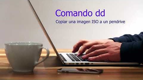 Comando dd para pasar una imagen ISO a un pendrive
