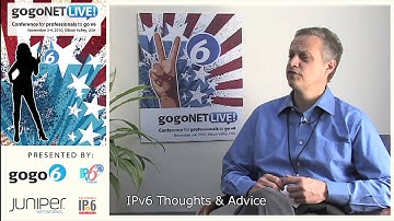 Interview with Harold Ritter at gogoNET LIVE! IPv6 Event