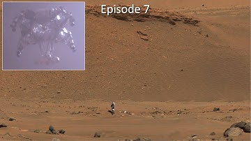 Mars rover spots its spacecraft wreckage