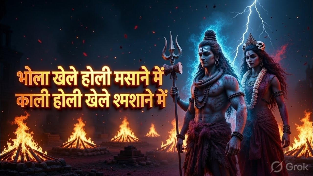 भोला खेले होली मसाने में 🔥 | काली होली खेले श्मशाने में | DJ Remix 2026 | Mahadev Holi Song