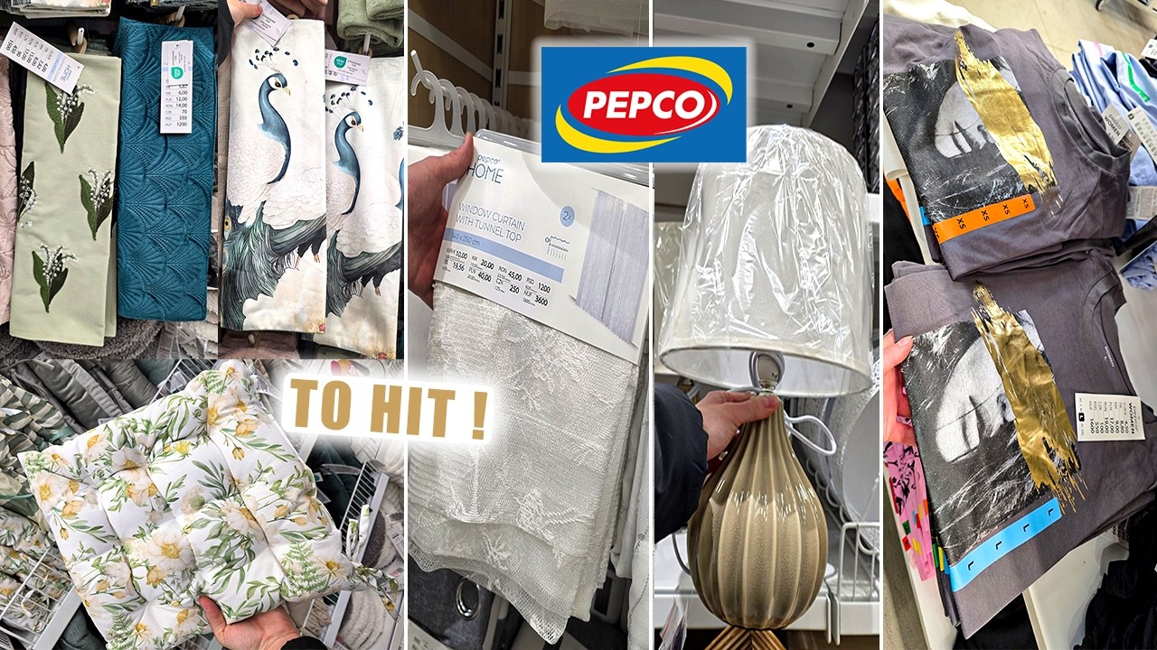 PEPCO NOWOŚCI❗ BLUZKI DUŻY ORGANIZER PODUCHY PAWIE FIRANY TANIE HITY ❗