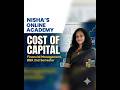 COST OF CAPITAL | FINANCIAL MANAGEMENT | BBA-2nd SEM