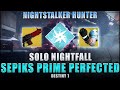 Destiny - Sepiks Perfected Nightfall (Gold) - January 8, 2026 - Weekly Nightfall Solo