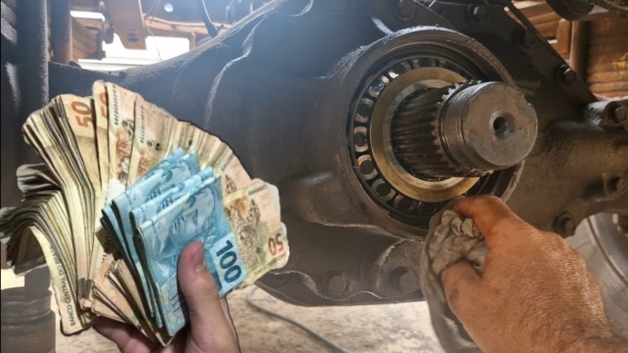 Troca do retentor do pinhão do diferencial da terezona ou 1935 1932 1933  