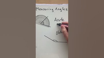 Measuring angles using protractor #gcsemaths #angles #protractor