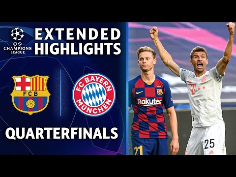 Barcelona vs. Bayern Munich | Champions League Quarterfinal Highlights | UCL on CBS Sports