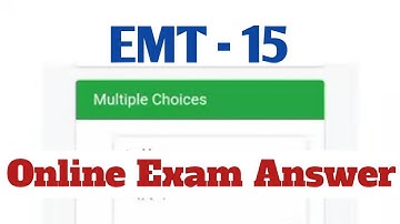 NSOU BDP EMT - 15 Online Final Exam Answer | BDP Term End Examination Answer |