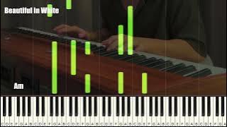 Download lagu Beautiful In White X God Bless The Broken Road X Can't Help Falling in Love | Piano Tutorial