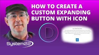 Divi Theme How To Create A Custom Expanding Button With Icon 👍👈