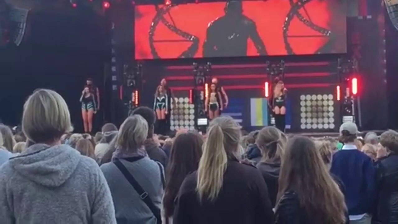 Lightning/DNA - live Little Mix Get Weird tour Sweden 12th June 2016