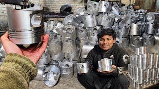 Amazing Manufacturing process of Truck Engine Piston | Complete Factory process | Piston production
