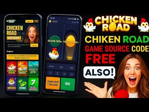 🔥 Chicken Road Game Source Code FREE Download | Make Money Game Script 2025 | Crash + Mines + Aviatr