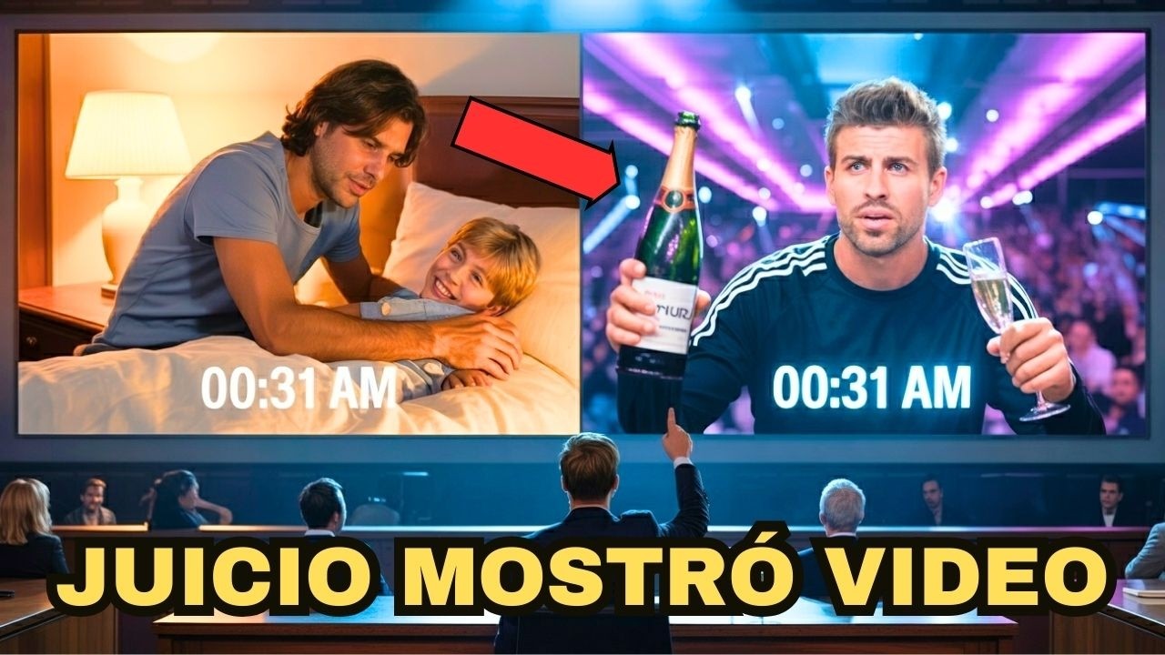 🎥 Abogado de Shakira Mostró Video en Juicio: Antonio con Niños Mientras Piqué Estaba de Fiesta
