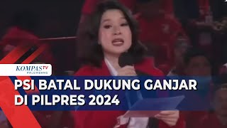 Grace Natalie Sebut PSI Batal Dukung Ganjar Pranowo Di Pilpres 2024