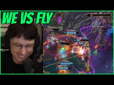 Caedrel Reacts To Ending Of Banger FLY VS WE Series