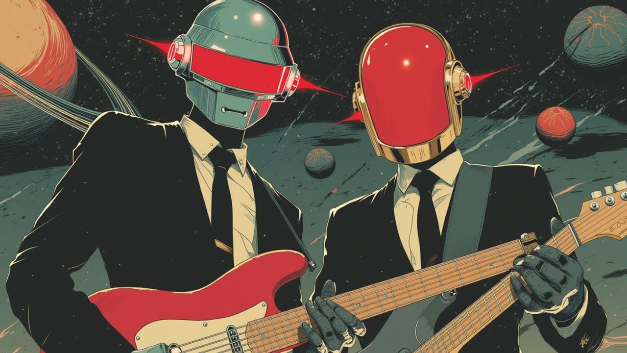 Электро-панк Одиссея | Вайбы Daft Punk, Кибернетические Биты, Космическое Synthwave Путешествие