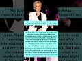 She Kept Singing Through the Break — Anne Murray Turned Grief Into a Voice of Love