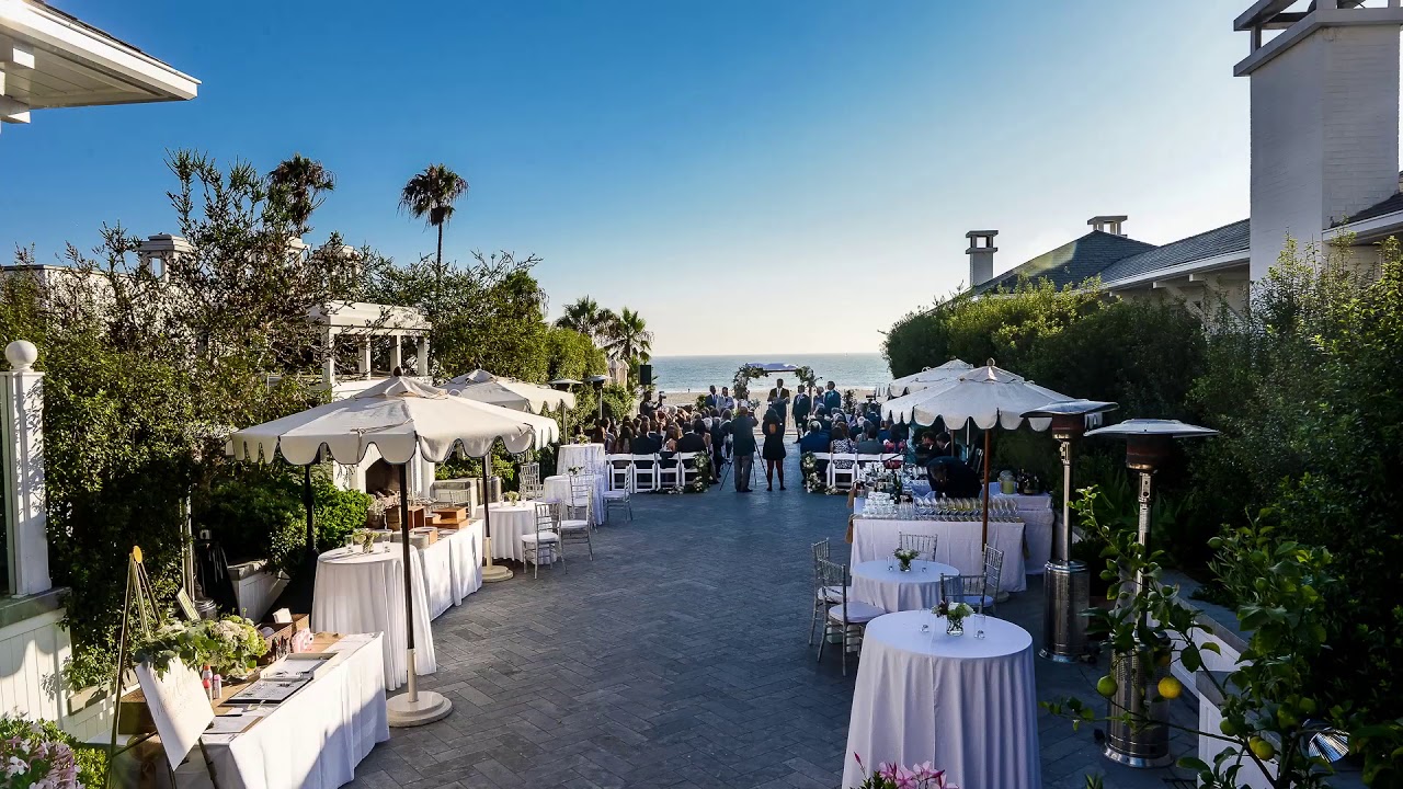 Shutters On The Beach Wedding Ceremony Timelapse Youtube