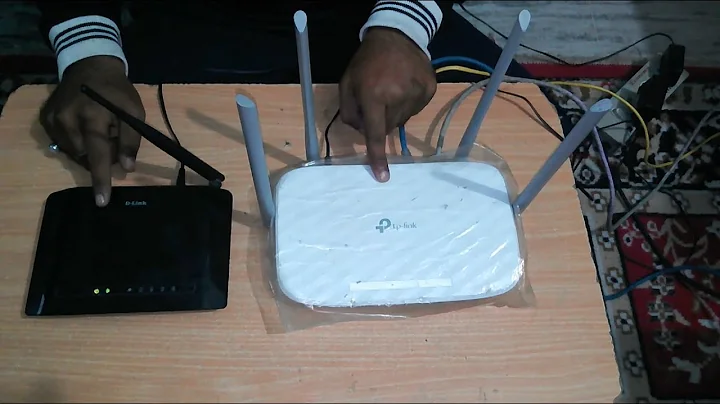 connect two wifi routers - tp link wifi router - dlink wifi router - (Tutorial)