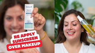 How To Reapply Sunscreen Over Makeup This Summer Nipun Kapur