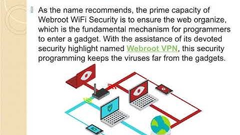 How does Webroot VPN Service work