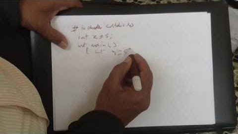 scope of variable in C   Language part   1