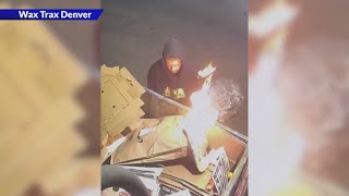 Man allegedly sets fire at Wax Trax Records in Cap Hill