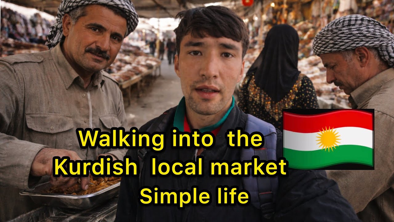 Kurdistan simple  and local  market Erbil city  in North of Iraq 🇮🇶 
